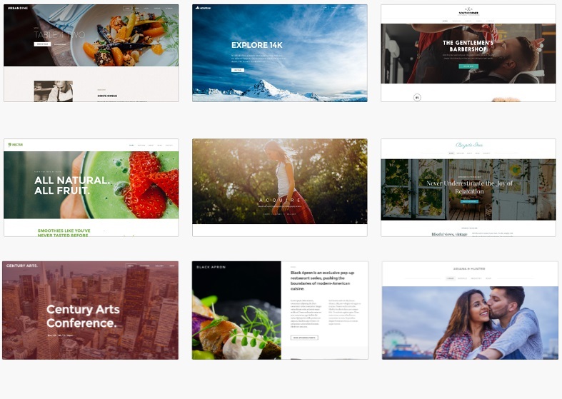 Weebly Hosting Themes